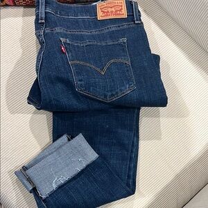 Levi's Blue Skinny Jeans Classic Style